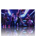 Newseego ゲーミングマウスパッド league of legends 超大型 ゲーム用 マウスパッド かっこいい シンプル 滑り止め 耐久性良い ズレない パット ゲーミング LOL 800*400mm(2)