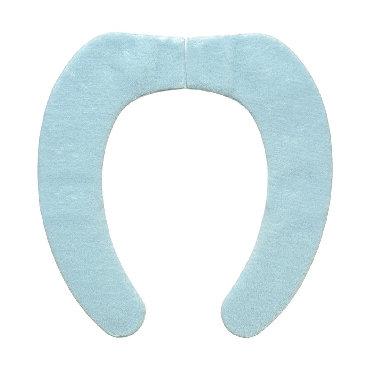 レック ぴたQ 吸着 べんざシート やわらか ボア (ブルー) 洗濯OK BB-492