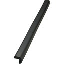 TRUSCO(トラスコ) 安心クッション L字型 油面接着 小 1本入 ブラック TAC16YS(4)