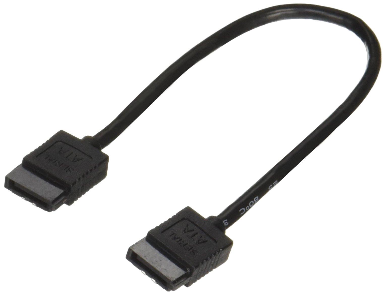 アイネックス ラッチ付 シリアルATAラウンドケーブル SATR-3102BK