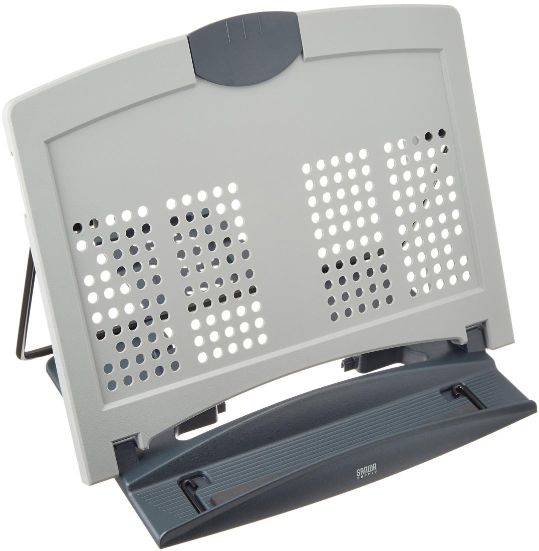 サンワサプライ ノートパソコン スタンド マルチデータホルダー ノートパソコン放熱用通気孔付き DH-316