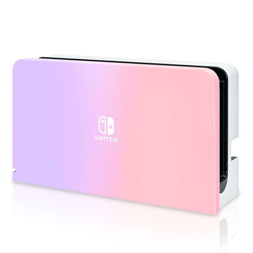 Dlseego Switch OLED ドックカバー Switch OLED対応 ドックカバー ニンテンドースイッチ有機ELドックカバー switch有機EL ドック ケース Switch有機EL充電ドック対応カバー 有機EL対応 PC素材 全面保護 薄型 キズ防止 取り付け簡単 防塵 防汚 ピンク+パープル Dlseego Switch OLED ドックカバー Switch OLED対応 ドックカバー ニンテンドースイッチ有機ELドックカバー switch有機EL ドック ケース Switch有機EL充電ドック対応カバー 有機EL対応 PC素材 全面保護 薄型 キズ防止 取り付け簡単 防塵 防汚 ピンク+パープル