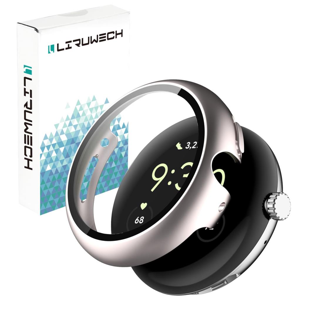 LIRUWECH Pixel Watch 2/Pixel Watchѥ ԥ å2ݸС 饹ե η ɿ ...