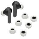 kwmobile 6x JBL Live Pro 2 TWS対応 イヤーピース - 交換用 イヤーチップ パッド S/M/Lサイズ 白色