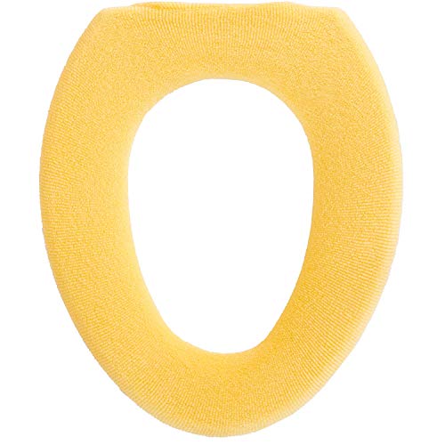 オカ(OKA) 便座カバー イエロー O型専用 ボタニカルガーデン (植物 ナチュラル) 送料無料