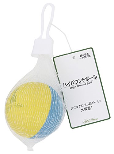 アドメイト (ADD. MATE) ハイバウンドボール イエロー/ブルー 送料無料