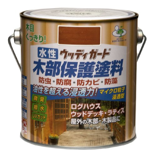ニッペ 水性ウッディガード0.7L けやき 水性 屋外 ステイン 日本製 4976124532344 送料無料