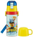 スケーター(skater) 子供用 ステンレス 水筒 2way 直飲み 420ml コップ飲み 350ml パウパトロール 23 子供に 送料無料