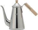 カリタ Kalita 燕三条 職人拘り コーヒーポット ステンレス 木柄ハンドル 700ml 細口 ノズル 直火 日本製 スリム 700 送料無料