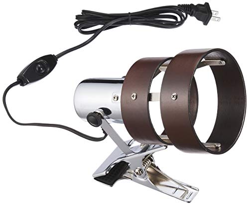 OHM クリップライト 木枠 E26 N1EW LTC-N1EW ダークブラウン 送料無料