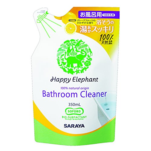 ハッピーエレファント バスクリーナー 詰替用【サラヤ】350ml×2個セット 送料無料