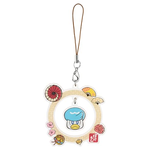 クワッスクワッス/-/RS-PM05・Color:クワッス・ゆびを通して落下防止！ポケモンのチャームがゆらゆら動くリングストラップです。・スマホはもちろん、リュックやカバン、お財布などのチャームにもぴったり！・和柄デザインがとってもキュート。ゆびを通して落下防止！ポケモンのチャームがゆらゆら動くリングストラップです。