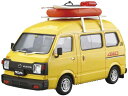 青島文化教材社 1/24 ザ・モデルカーシリーズ No.55 スバル K88 サンバー ハイルーフ4WD 1980 プラモデル 成形色 送料無料