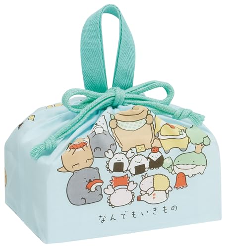 スケーター(Skater) 子供用 お弁当 巾着袋 マチ付き キッズ 日本製 なんでもいきもの KB769362 送料無料