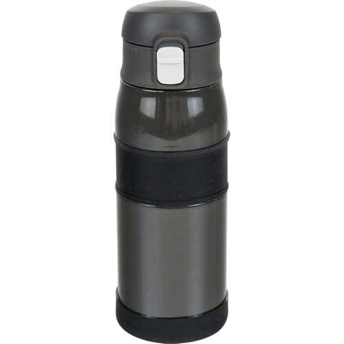 ブラック/800 ml/RH-1828・パッケージ個数:1・大容量800mlで、スポーツやアウトドア、長時間の外出でもしっかり水分補給。真空断熱構造により、飲み物を長時間保温・保冷。季節を問わず快適な温度をキープ。ワンタッチ開閉＆ロック機能付きで片手でも簡単に飲め、持ち運び時も安心。広口設計で氷や飲み物の注ぎ入れがスムーズ。洗いやすく衛生的に使える。底カバー付きで衝撃に強く、置いたときの安定感も抜群。シンプルでスタイリッシュなブラックカラーは、ビジネスにもカジュアルにも馴染むデザイン。・商品サイズ(約):幅8.3×奥行8.6×高さ24cm、商品重量(約):360g・内ビン・胴部:ステンレス鋼、キャップ本体:ポリプロピレン、パッキン:シリコーンゴム・生産国:中国大容量800mlで、スポーツやアウトドア、長時間の外出でもしっかり水分補給。真空断熱構造により、飲み物を長時間保温・保冷。季節を問わず快適な温度をキープ。結露しにくい。ワンタッチ開閉＆ロック機能付きで片手でも簡単に飲め、持ち運び時も安心。広口設計で氷や飲み物の注ぎ入れがスムーズ。洗いやすく衛生的に使える。底カバー付きで衝撃に強く、置いたときの安定感も抜群。シンプルでスタイリッシュなブラックカラーは、ビジネスにもカジュアルにも馴染むデザイン。