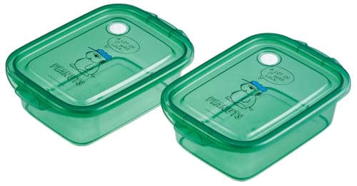 スケーター(Skater) シール容器 500ml 日本製 2個 セット スヌーピー PEANUTS カラーシリーズ オラフ FCN2W 送料無料