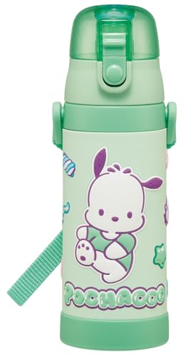 ポチャッコ/480 ml/SDPV5-73276・Color:ポチャッコ・パッケージ個数:1・サイズ：幅9×奥行8×高23.8cm・材質：ステンレス鋼、胴部カバー：ポリ塩化ビニル樹脂、キャップ：飽和ポリエステル樹脂、フタ・ジョイント・ベルト：ポリプロピレン、パッキン：シリコーンゴム、底カバー：熱可塑性エラストマー・原産国：中国立体プリントがとってもかわいいダイレクトボトル。 ワンプッシュで簡単オープン。 ボトルを傾けてもキャップが倒れてこないキャップロック設計。 保冷に優れた真空二重構造。 ショルダーベルトにネームプレートが付いているので、幼稚園や学校にピッタリです。 保冷効力：8度以下（6時間） ※本製品は保冷専用です。 熱いものは入れないでください。 ※食洗機・乾燥機・電子レンジは使用しないでください。 ※ご使用の際はパッケージの説明書きをよくお読みください。 ※掲載画像はあくまでイメージです。 実際の商品とは色・柄等が異なる場合がございます。 何卒ご了承ください。