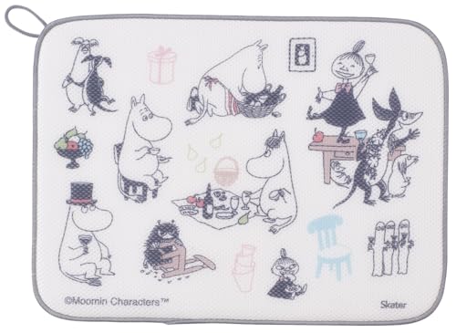 スケーター(Skater) 水切り 水切りマット 食器水切り 31×41cm ムーミン KM1-A 送料無料