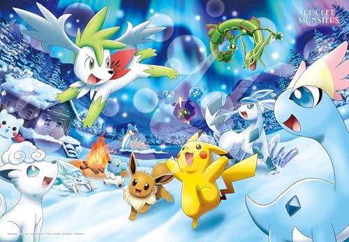 エンスカイ(ENSKY) ポケットモンスター Mysterious Aurora 51×73.5cm ジグソーパズル 1000ピース J 送料無料