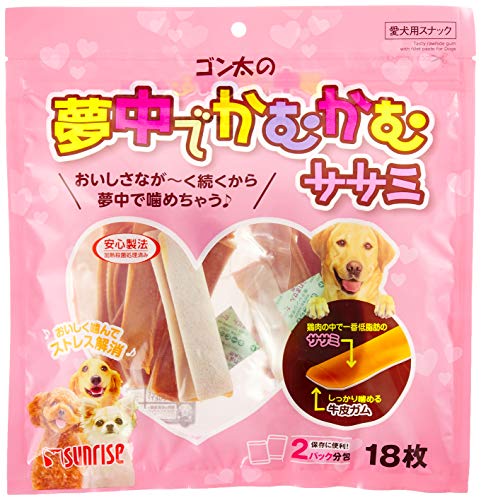 ゴン太の夢中でかむかむ ササミ 18枚 18個 (x 1) 送料無料