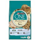ピュリナ ワン キャット ドライ グレインフリー1歳以上 白身魚 1.6kg 送料無料