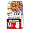 チャオ (CIAO) すごい乳酸菌クランキ— ほたて味 190g×4袋 送料無料
