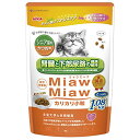 ミャウミャウ (MiawMiaw) カリカリ 小粒 腎臓と下部尿路の健康維持 1.08kg シニア猫用 かつお味 キャットフード ドライ 送料無料