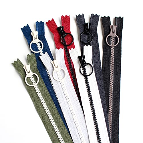 YKK Y.K.K コンビファスナー 25cm 7色ミックス 3VSC25-7MIX 送料無料