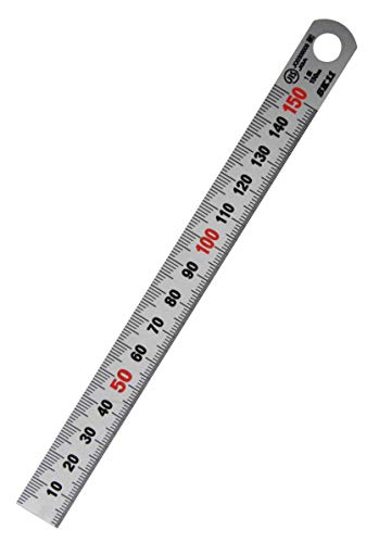 シルバー/15cm/FSV-150KD・Size:15cm・パッケージ個数:1・用途:長さの測定、測定対象物へのケガキ・仕様1:JIS1級目盛・仕様2:両面目盛・仕様3:段差型目盛・サイズ:150mm測定値が読み取りやすい段差型目盛の直尺です。 【本体サイズ】 幅/15x高さ/175x奥行/0.5 mm 【用途】 長さの測定、測定対象物へのケガキ 【特徴】 ・信頼のJIS1級目盛 ・便利な両面目盛 ・測定値が読み取りやすい段差型目盛