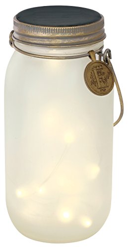 ボトル型ガーデンソーラーライト エトワル L Frost・KL-10339 送料無料