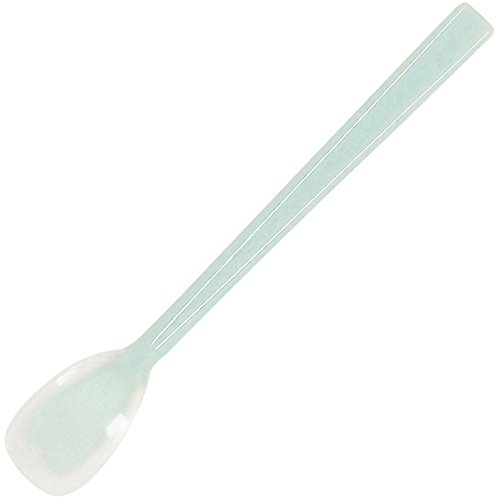 岡部洋食器 口あたりやさしいスプーン 一体型・レギュラー ブルー KU-04B 送料無料