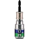 MUSTTOOL 軸交換式落下防止ダブルソケット6角 差込6.35x対辺17/21mm×全長110mm RBS1721O-6K 1996 送料無料