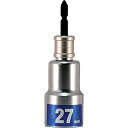 MUSTTOOL 軸交換式落下防止ソケット6角 差込6.35x対辺27mm×全長120mm RBS27-6K 19947 送料無料