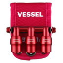 ベッセル(VESSEL) 限定クイックキャッチャー 3連ホルダー レッド QB-10B3RR 送料無料(4)