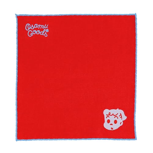 丸眞 ハンカチ オサムグッズ ポイントジル ふわふわ 綿 抗菌 防臭 0815004600 送料無料