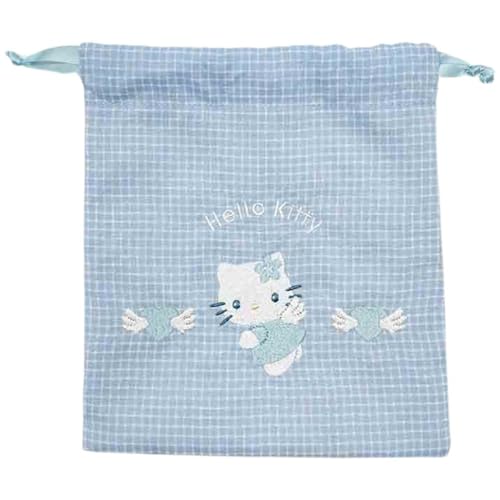 マリモクラフト サンリオ キティ みずいろ エンジェル 第3弾 巾着 みずいろ ハローキティ W170×H200mm BLKT-077 送料無料