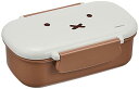 クツワ(Kutsuwa) ミッフィー フェイス (miffy face) レディースランチシリーズ 密封2点留め一段弁当箱 日本製 送料無料