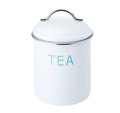 佐藤金属興業(Satokinzoku) SALUS 保存容器 バーネット キャニスター 白 TEA 送料無料
