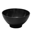 【BLKP】 パール金属 茶椀 Mサイズ 抗菌 クリーンコート加工 電子レンジ対応 食洗機対応 軽い 割れにくい 日本製 限定 ブラック 送料無料