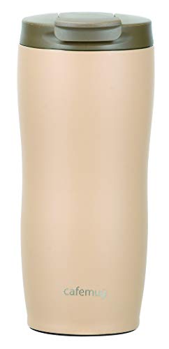 度スモーキーベージュ/7.5×7.5×8cm/HB-5169・Color:スモーキーベージュ・パッケージ個数:1・製品サイズ:(約)幅7.5×奥行7.5×高さ17cm、製品重量:(約)0.23kg・品名:真空タンブラー、実容量:360ml・...