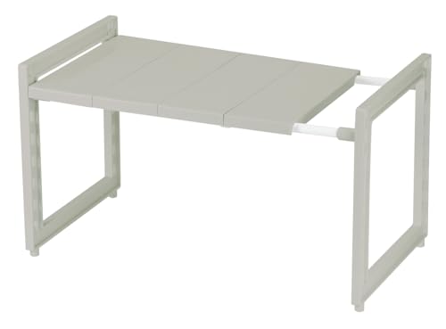 グリーン/製品サイズ:(約)幅36~53×奥行30×高さ29.5cm/HC-344・Color:グリーンSize:製品サイズ:(約)幅36~53×奥行30×高さ29.5cm・パッケージ個数:1・製品サイズ:(約)幅36~53×奥行30×高さ29.5cm、耐荷重/約)5kg・製品重量:(約)0.731kg・原料樹脂:サイドフレーム・中間リング・フック(大・小)/ポリスチレン(耐熱温度70度)、棚板/ポリプロピレン(耐熱温度100度)、すべり止め/シリコーンゴム(耐熱温度140度)、その他の材料:伸縮パイプ/鉄(ABS樹脂コーティング)・生産国:日本製品サイズ:(約)幅36~53×奥行30×高さ29.5cm、耐荷重/約)5kg 製品重量:(約)0.731kg 原料樹脂:サイドフレーム・中間リング・フック(大・小)/ポリスチレン(耐熱温度70度)、棚板/ポリプロピレン(耐熱温度100度)、すべり止め/シリコーンゴム(耐熱温度140度)、その他の材料:伸縮パイプ/鉄(ABS樹脂コーティング) 生産国:日本 シンクの下をムダなくスッキリ収納 排水管を避けてセットできます。 棚板にスリットがないので安定して置けます。 360mm~530mmの伸縮タイプ 耐荷重(5kg)以内で使用してください。 伸縮パイプが10cm以上入っている状態でご使用ください。広げすますと落下や破損の原因になります。 サイドフレームはレモン等柑きつ類の皮に含まれるテルペン又は油脂によって変質することがあります。付着した場合は早めに洗い落としてください。 ご注意:レンタル等による貸出 オークション等による販売や中古販売 及び譲渡によって発生した故障・破損・損害・事故などにつきましては一切責任を負いかねますので予めご了承ください。