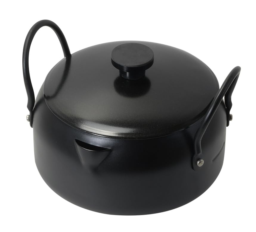 パール金属 天ぷら鍋 お弁当用 両手 揚げ鍋 16cm 蓋付 鉄製 キッチンセレクト HC-336 送料無料