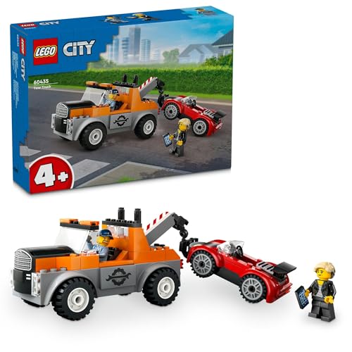 レゴ(LEGO) シティ レッカー車と故障したスポーツカー おもちゃ 玩具 誕生日 プレゼント ブロック 知育 男の子 女の子 子供 4 送料無料