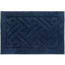 オカ(OKA) 乾度良好リッカ バスマット 約60cm×85cm ネイビー (吸水 速乾 洗える 大判 かんどーくん) 送料無料