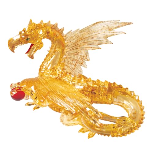 クリスタルパズル ゴールデン ドラゴン 送料無料