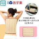 Salofix ホット&スチームパッド LLサイズ セラミック レンジで くりかえし 蒸気 温熱 温める あったか リラックス 冷え対策 丸洗い可 翌日配送 送...