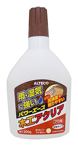 新品 ALTECO アルテコ パワーエース 木工アクリア プロ用 水性タイプ 200g A10