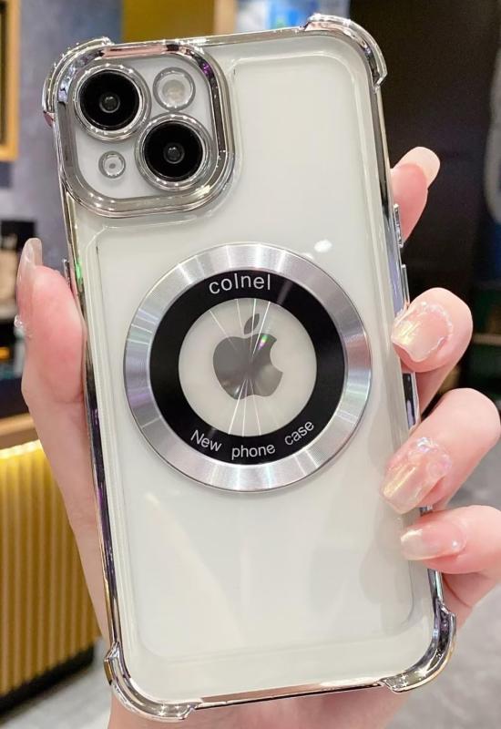 Aikutaysa iPhone 12 用 ケース クリア カバー MagSafe 対応 ワイヤレス充電 アイフォン 12 カバー 透明 マグネティックループ内蔵 カメラ保護 薄型 軽い 耐衝撃 PC+ソフトTPU ストラップホール付き