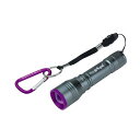 【単3電池(アルカリ推奨・別売)1本で使用可能/ブラックUV-LED搭載/明るさ約14ルーメン】フィッシングライト プロックス(PROX) 四代目根魚権蔵蓄光器ズームレンズ カラー:ブルー/パープル/レ(4)