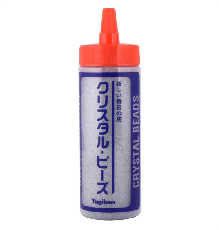 YAGIKEN 香炉灰 クリア 500g クリスタルビーズ 500g 1110740